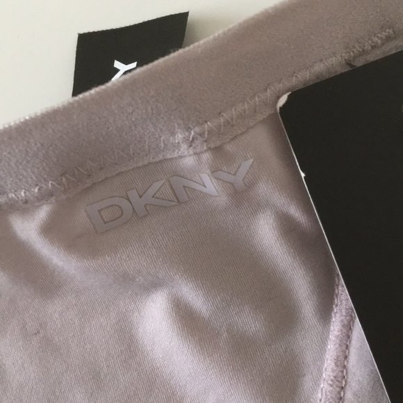 2 DKNY String Thong Blue Taupe G-string Thongs XL - Picture 13 of 14